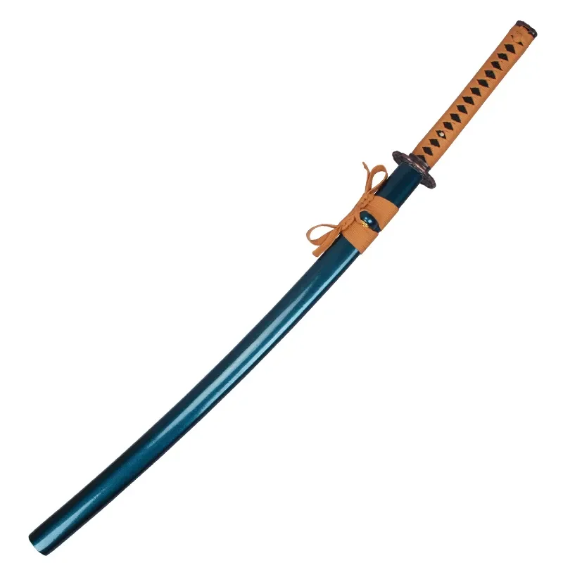 Factory Wholesale Kidults Anime Weapon Lapacho Samurai Rosewood Sword-Fall Training Toy Katana Swords for Cosplay Playing Boys