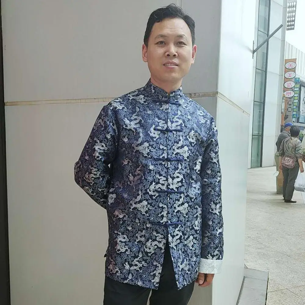 
Chinese Dress Cheongsam qipao tangzhuang mens Clothing Chinese wedding Traditional classical tangzhuang mens tang suit 