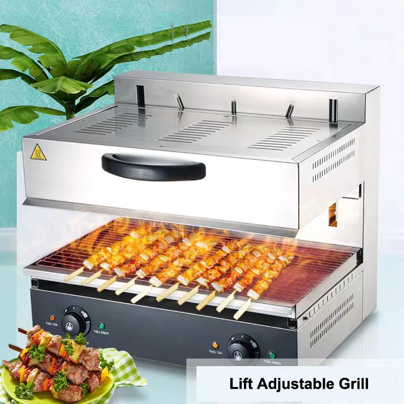 Kitchen Appliance Equipment Commercial Kitchen Food Electric Salamander Oven Korean Bbq Grill