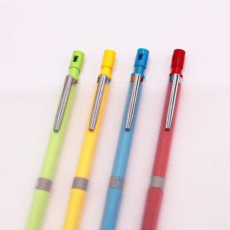 Sisin 2mm Mechanical Pencils Metal Clip Bulk HB Propelling Pencil for Office School Stationery