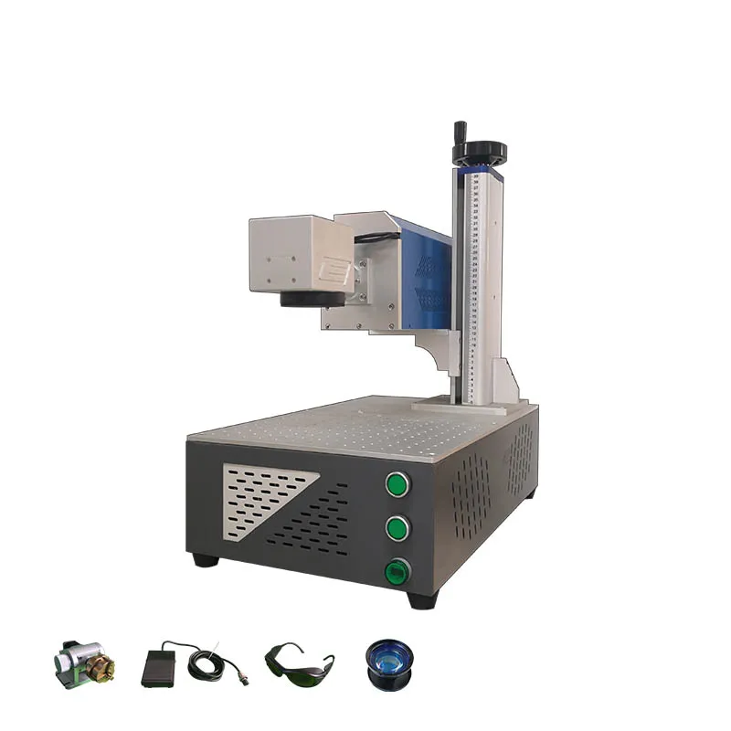 JNKEVO Mini Silicone ID Card Laser Engraver Carving Machine CO2 Plastic for Wood Acrylic PVC Leather Laser Marking Machine Price