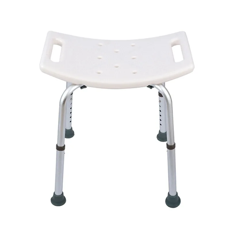light weight aluminum alloy shower chair bathroom safety chair seat