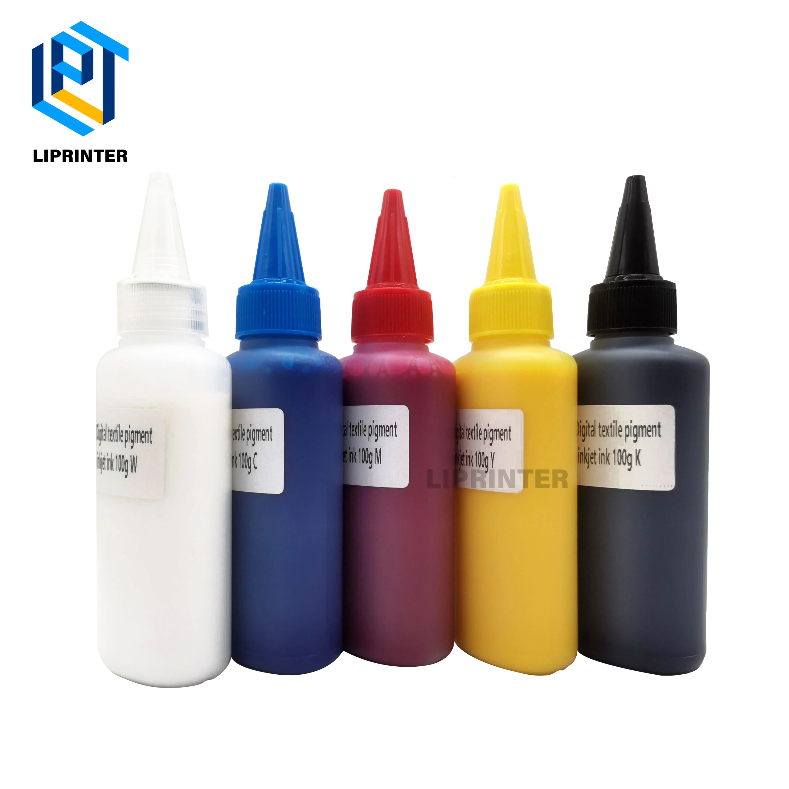 100 мл цифровые Текстильные пигментные чернила CMYKW для принтера Ep L805 dtf, печать одной ПЭТ-пленки размера A4 A3