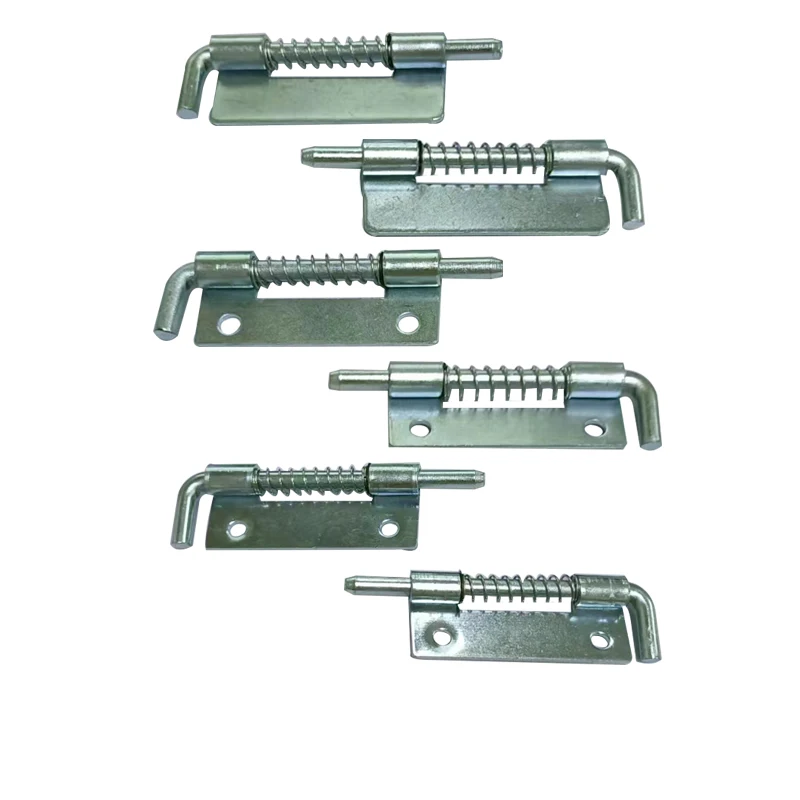 Spring Fixed Electric Cabinet Iron Box with Hidden Left and Right Pins Cl225 Industrial Welded Built-in Hidden L-shaped Hinge
