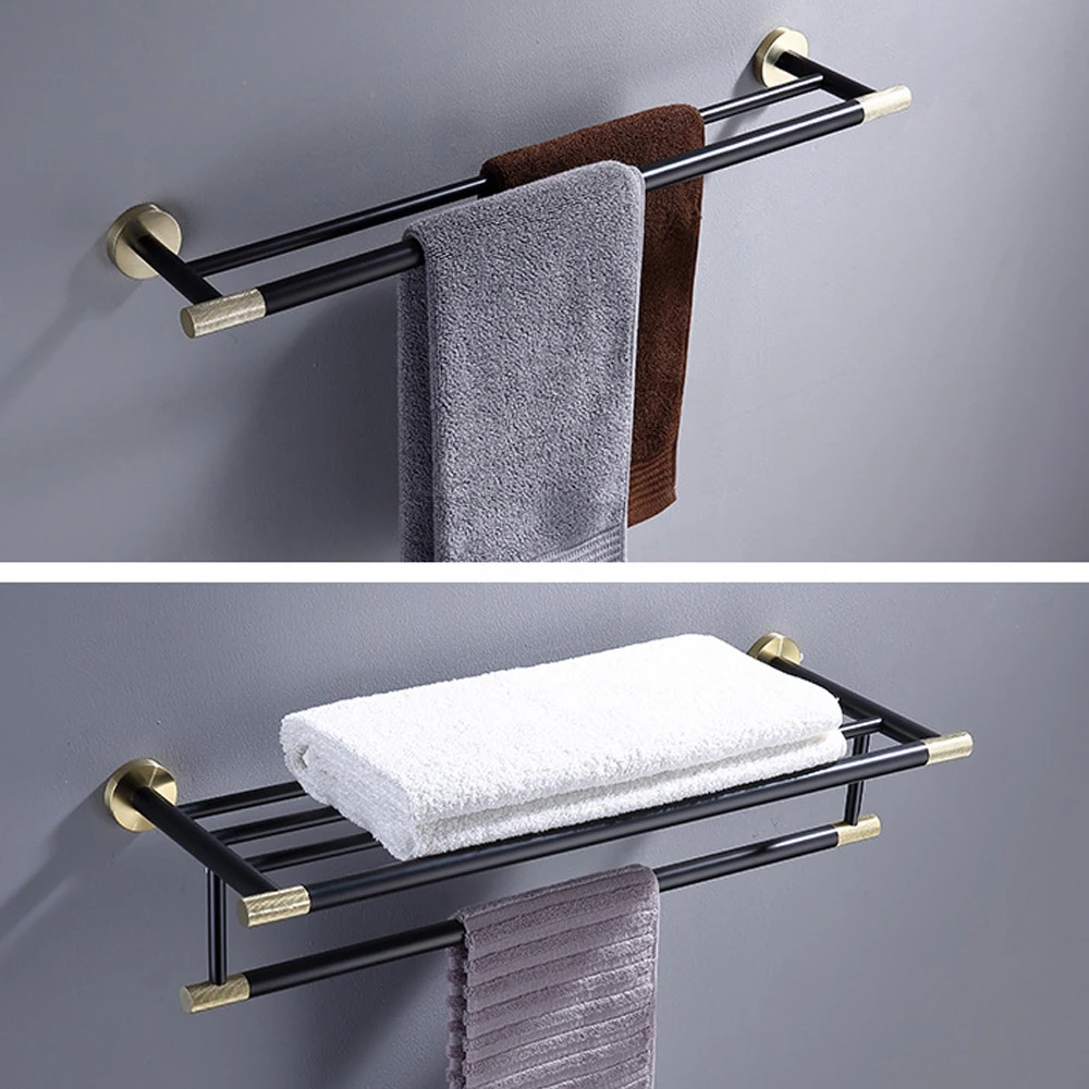 304 из нержавеющей стали Роскошная подвеска черного золота для ванной