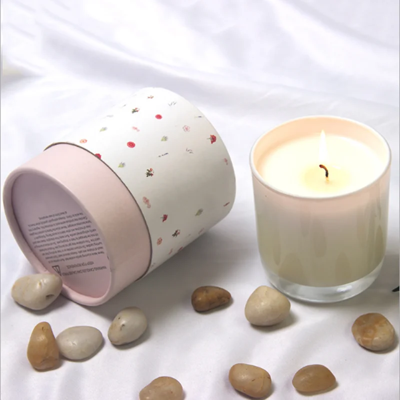 Hot Sale Private label candle manufacturers Dubai  with glass jar gift set