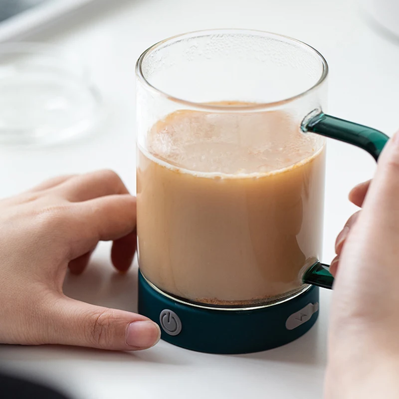 2023 Creative Hot Selling 360ML Stirring Mug USB Smart Mixer Electric Lazy Automatic Coffee Cup Tea Milk Cup