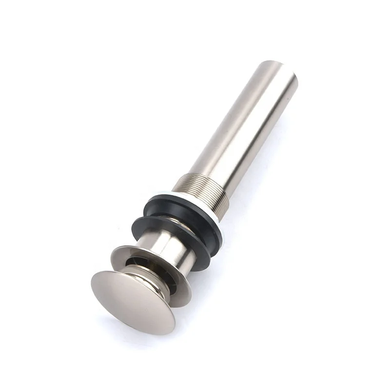 Nickel Plated Sink Wash Basin Mushroom Dome Top Waste