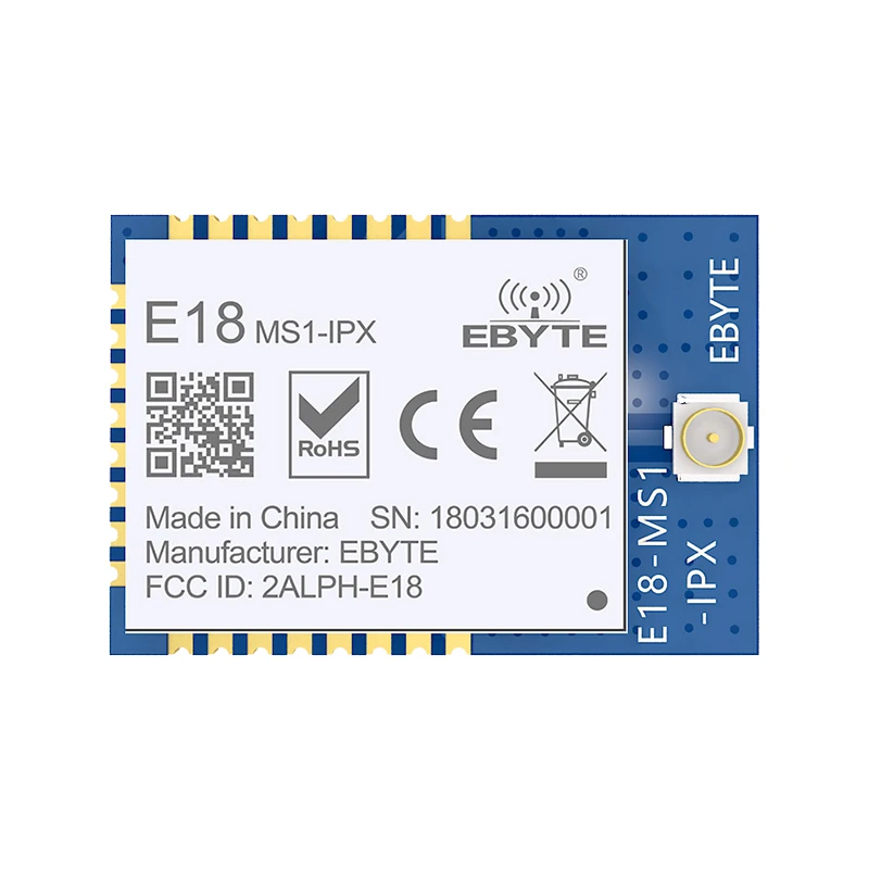 E18-MS1-IPX CC2530 2,4G Zigbee RF беспроводной модуль ebyte iot SOC IPEX интерфейс, беспроводная передача данных, приемник
