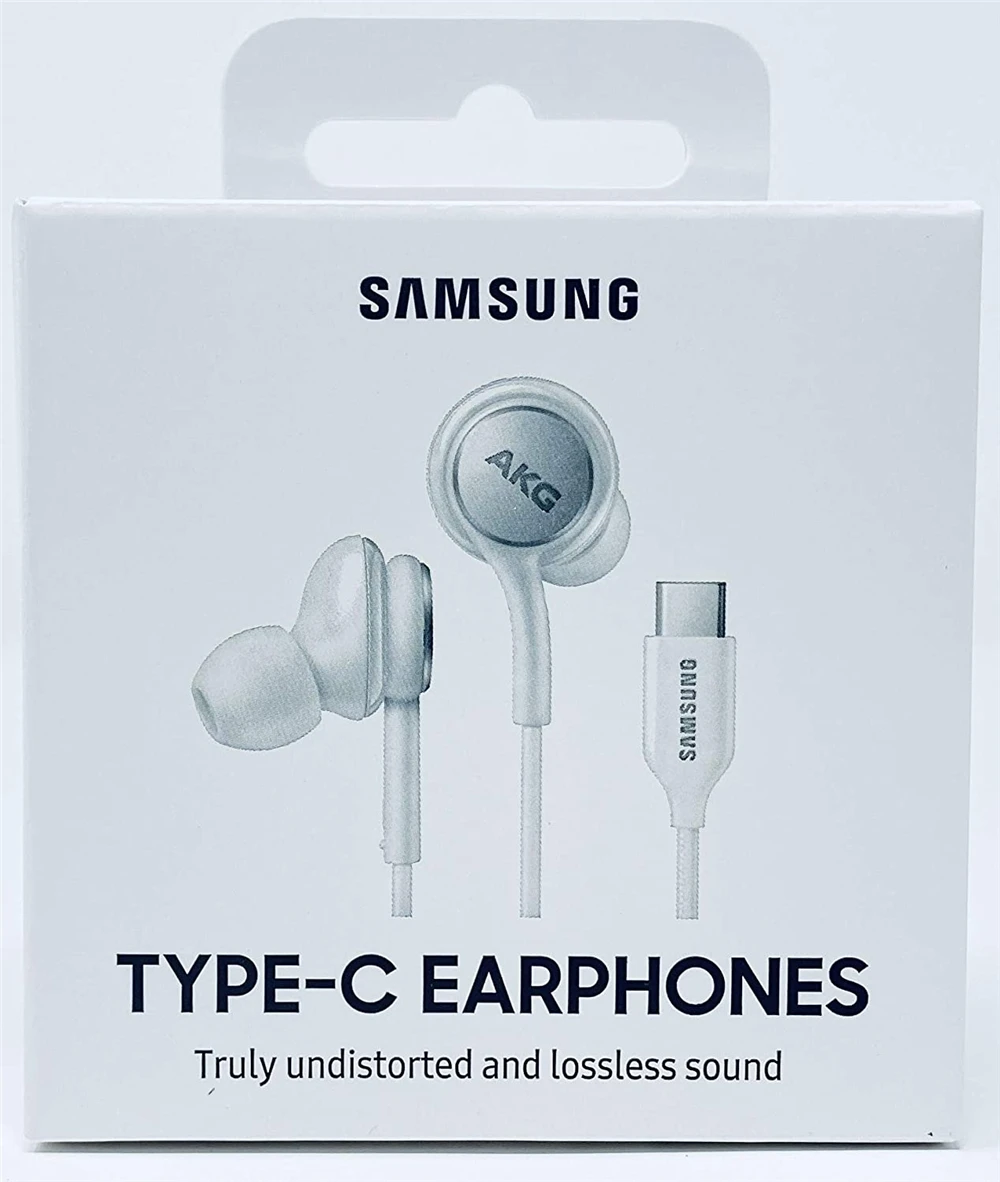Наушники-вкладыши стереонаушники для Galaxy S10 S10e Plus кабель разработан AKG с микрофоном и кнопками громкости S A M U N G