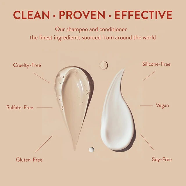 Manufacturer Hair Care Products Reduce Frizz Restore Hair Health Cruelty-Free and Vegan Shampoo Nourishing Oil and Vitamins