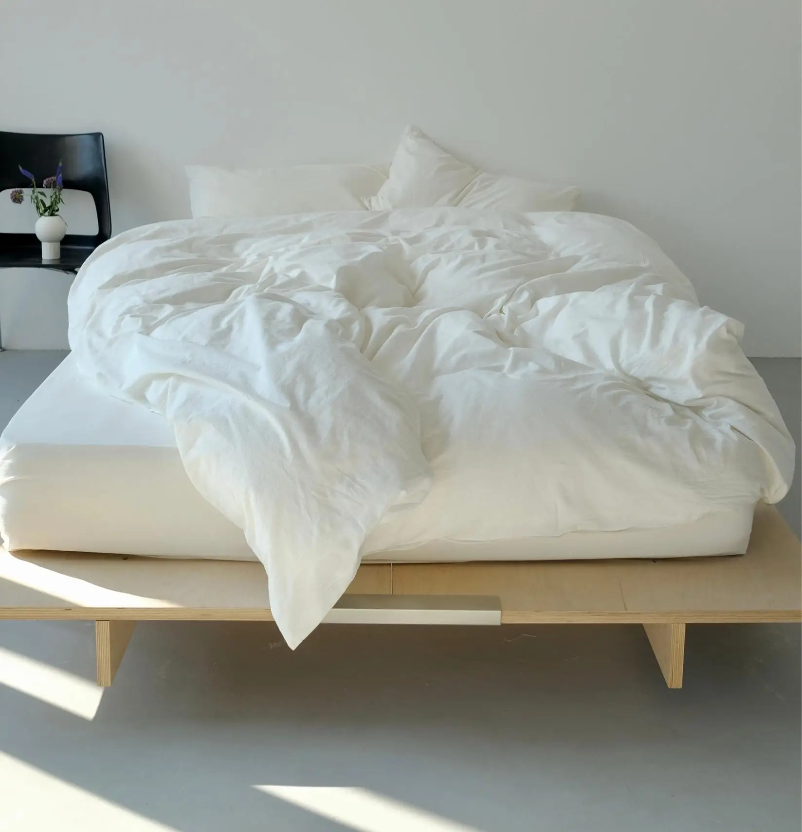 Factory OEM 5 Star Hotel Quality Bed Fitted Sheet King Queen Size 100% Cotton Bedsheet Luxury White Bed Sheets