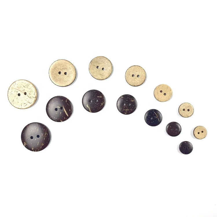 Natural  coconut shell  shirt buttons