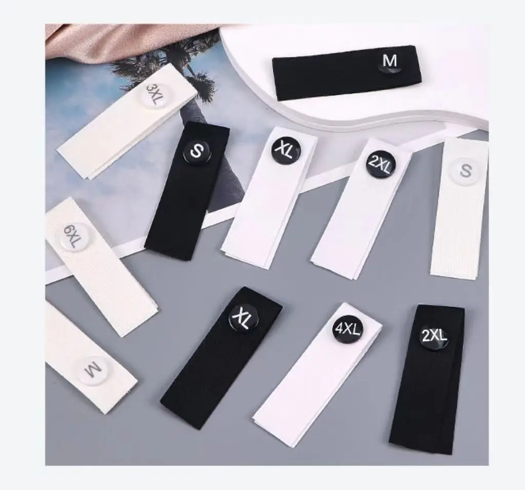 Атласные этикетки для одежды