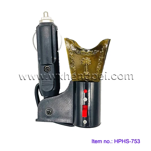 metal electric incense burner used in car 12V incense burner