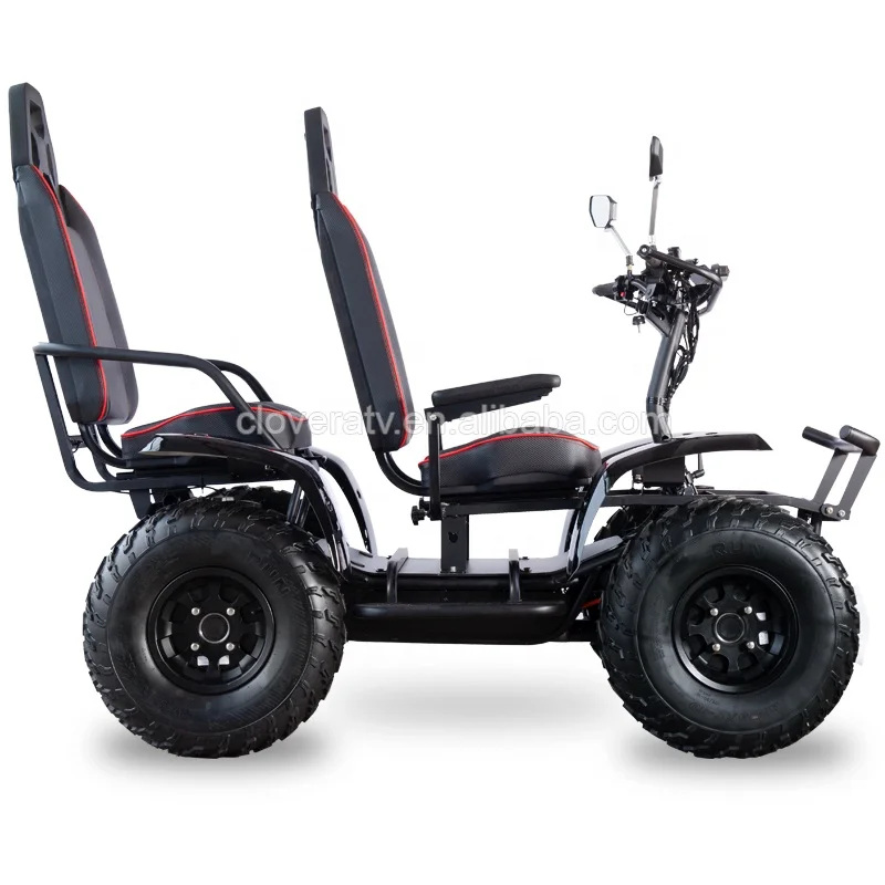 OEM EZ Raider 4WD Off road All Terrain Mobility Electric 8000W 72V Scooter with 2 Seats