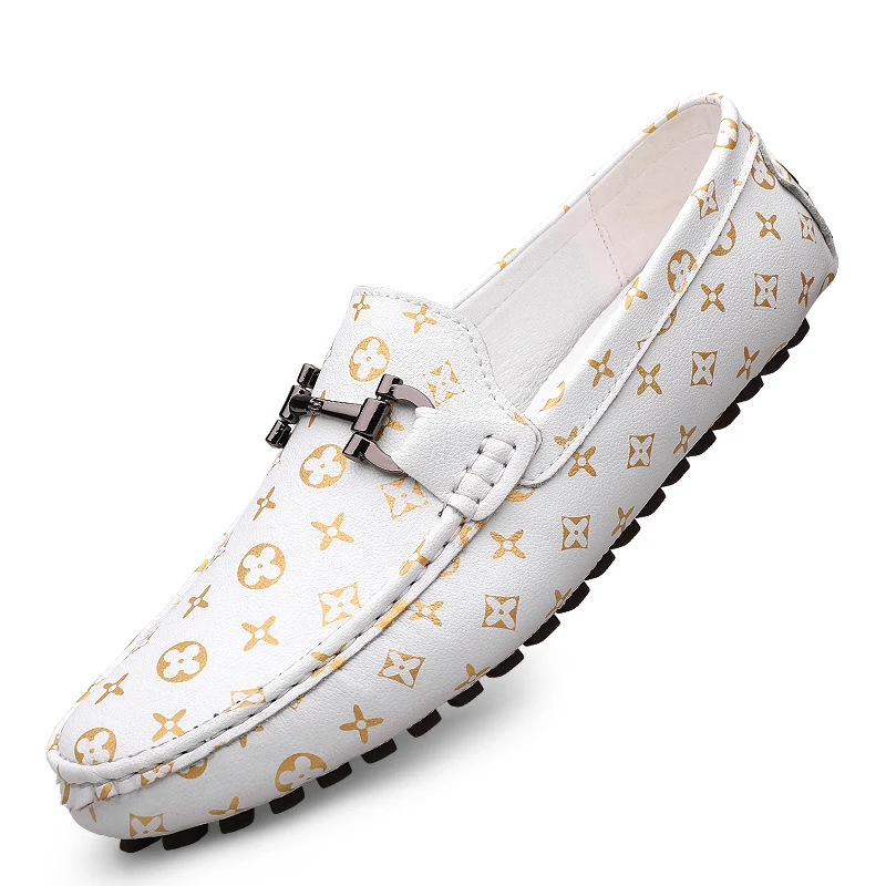 
2020 Wholesale White Fashion Office Genuine Leather Shoes Dress Leather Shoes For Men 