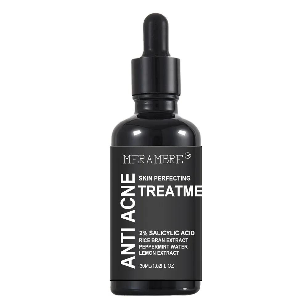 OEM Private Label Moisturizing Soothing Skin whitening Acne Treatment Skincare Facial Salicylic Acid BHA Serum Face Serum