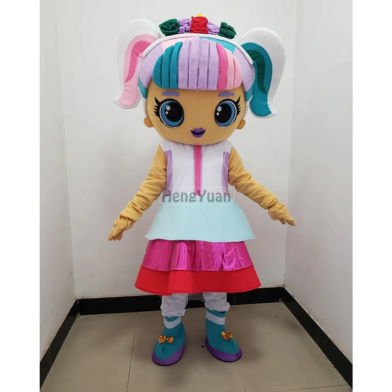 Hengyuan New Design The Bearded Man Mascot Costume for Carnival Party Custom Movie Character Mascot Outdoor Performance Clothing