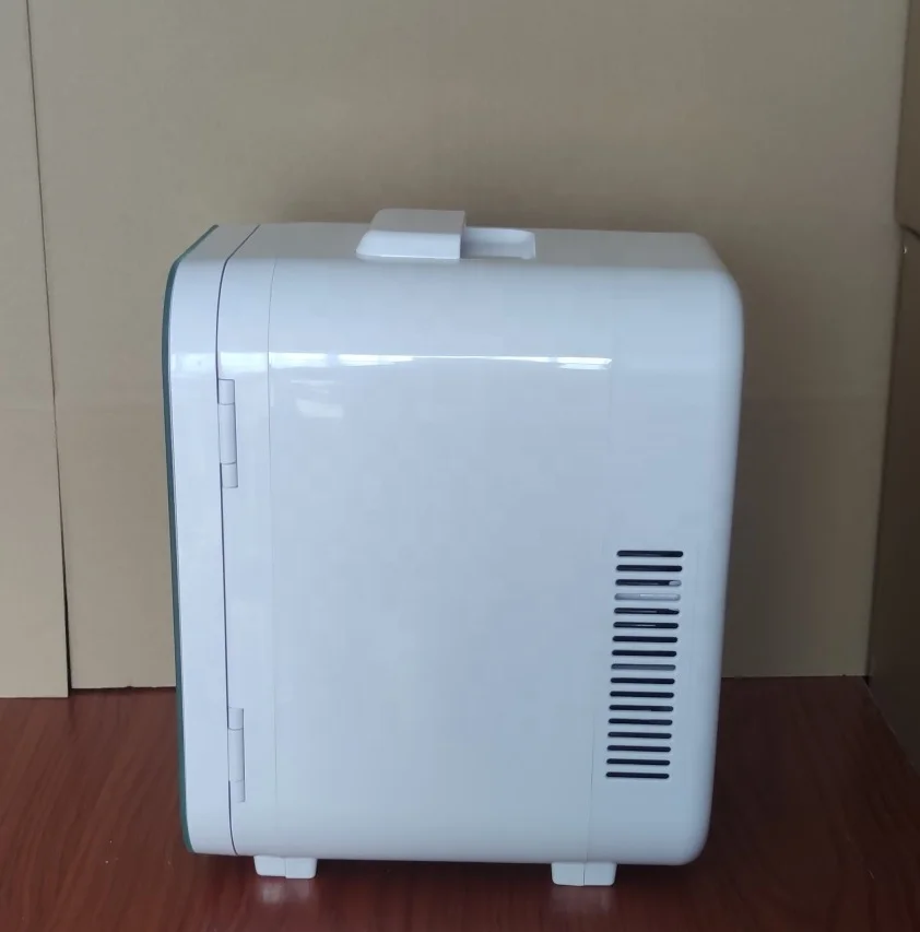 8L Beauty Fridge with Touch button and LED light small refrigerator for makeup use