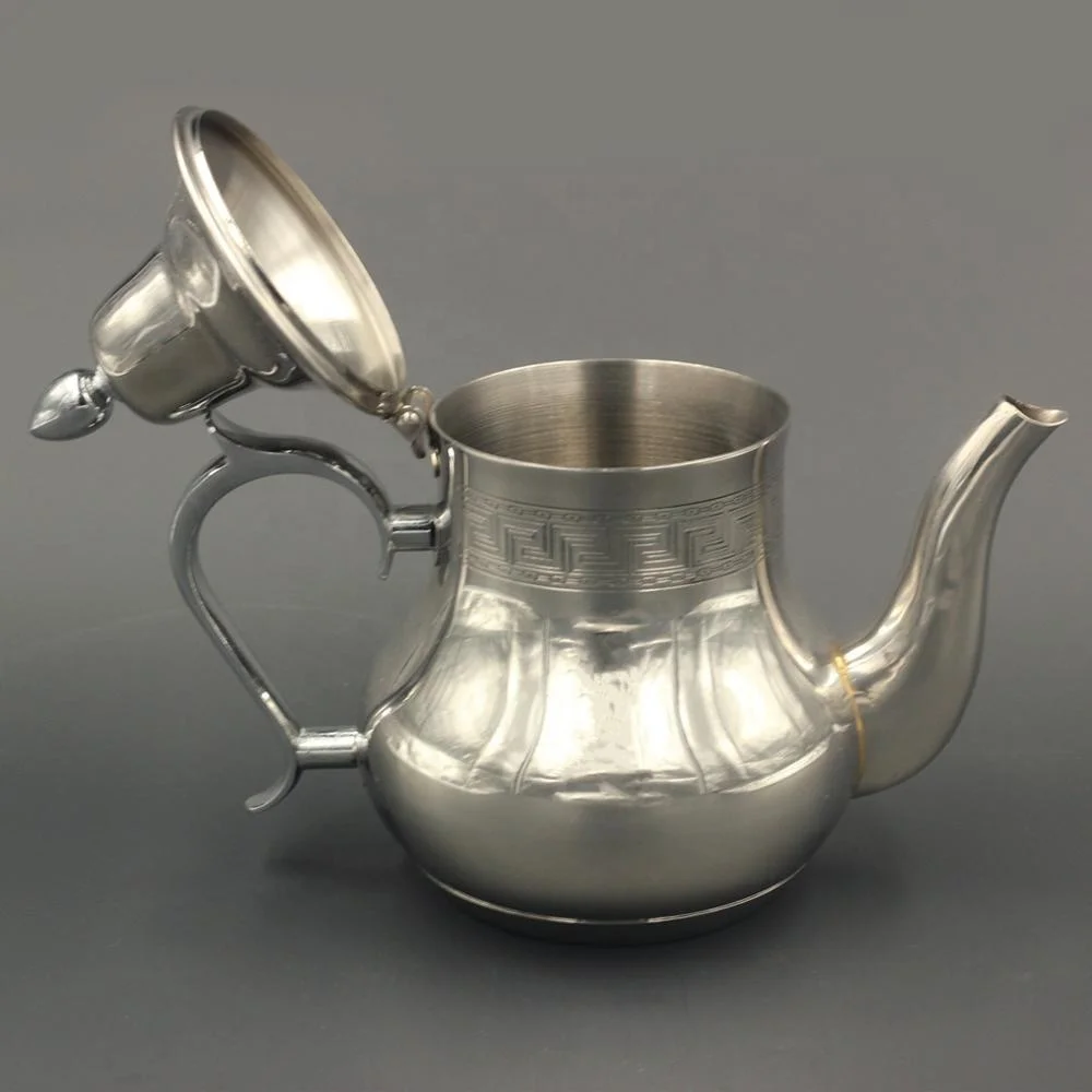 E co-friendly High quality metal arabic  style 0.8 L tea pot