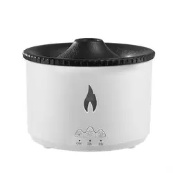 Automatic Humidifier Cold Air Mist Jelly Fish Flame Effect Diffuser Volcano Aroma Machine Mini Essential Oil Diffuser