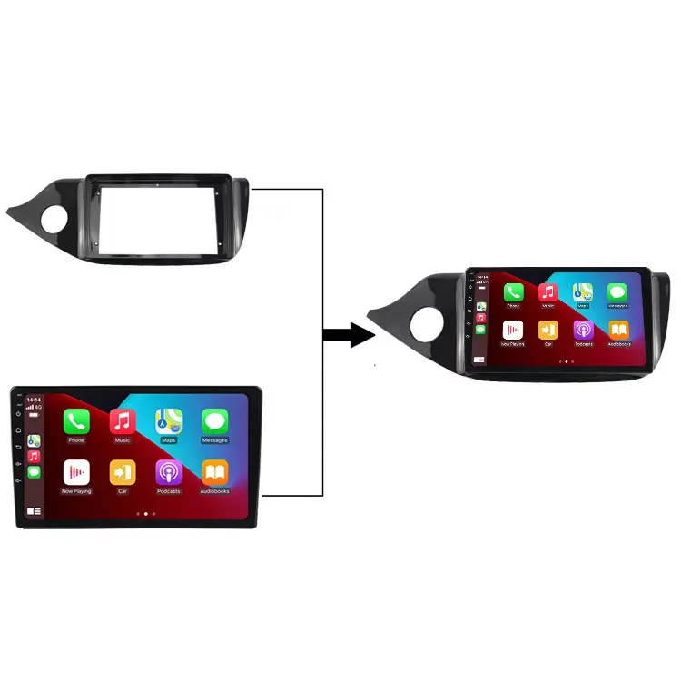 High Quality Universal Android Car Radio Car Video For Kia Ceed 2012-2016 Car Dvd Player Android 9 Inch Frame