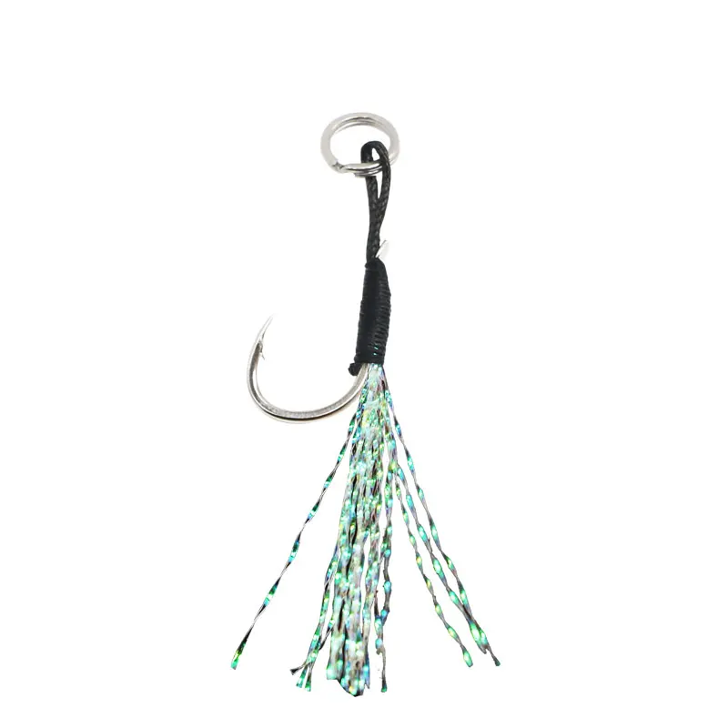 Smano Saltwater Jigging Fishing Lure Double Assist Hook for Metal Jig