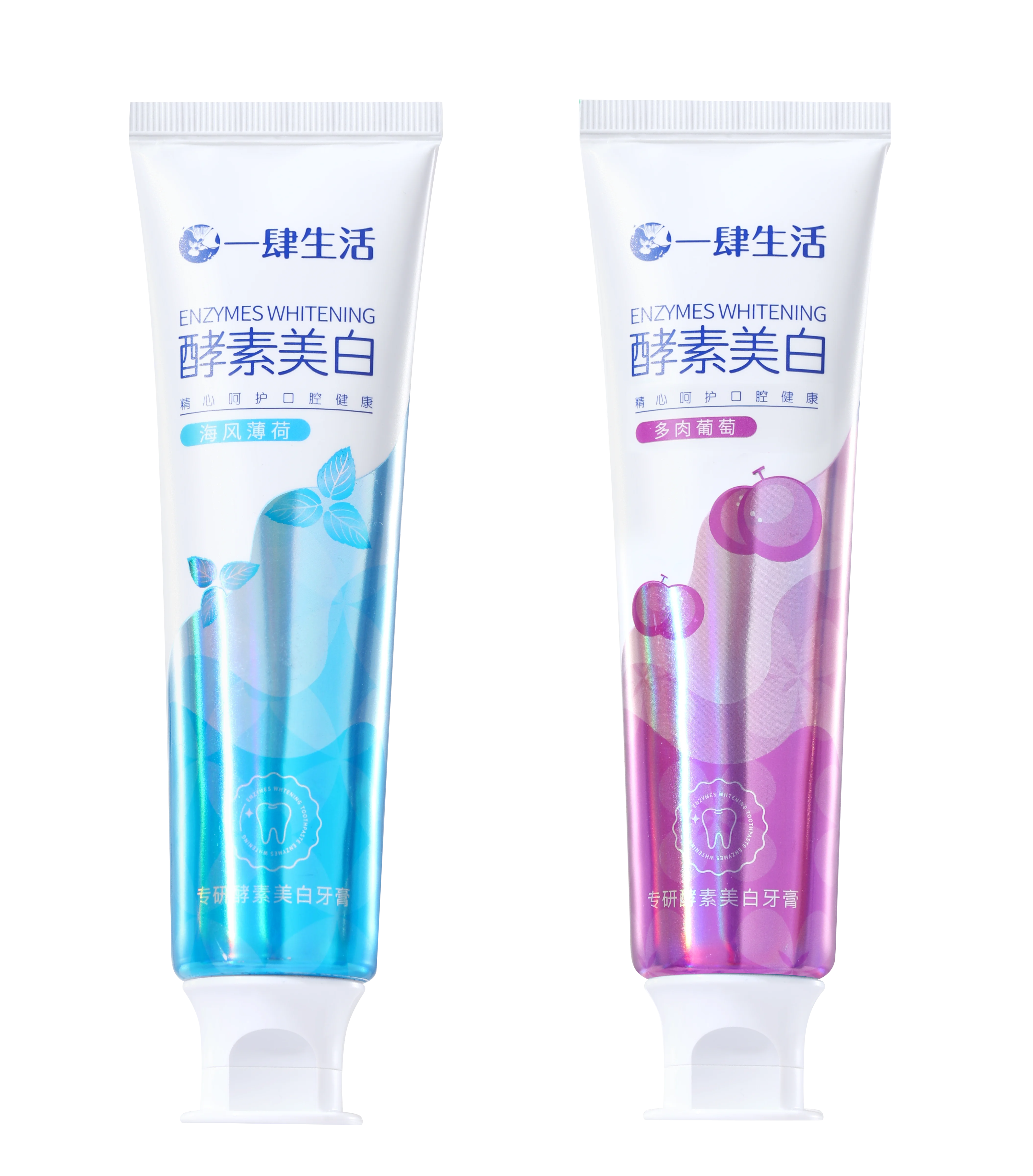 Wholesale tooth paste Private Label Enzyme Whitening ,Refreshing Fruit-Flavored Oral Care Toothpaste 120g