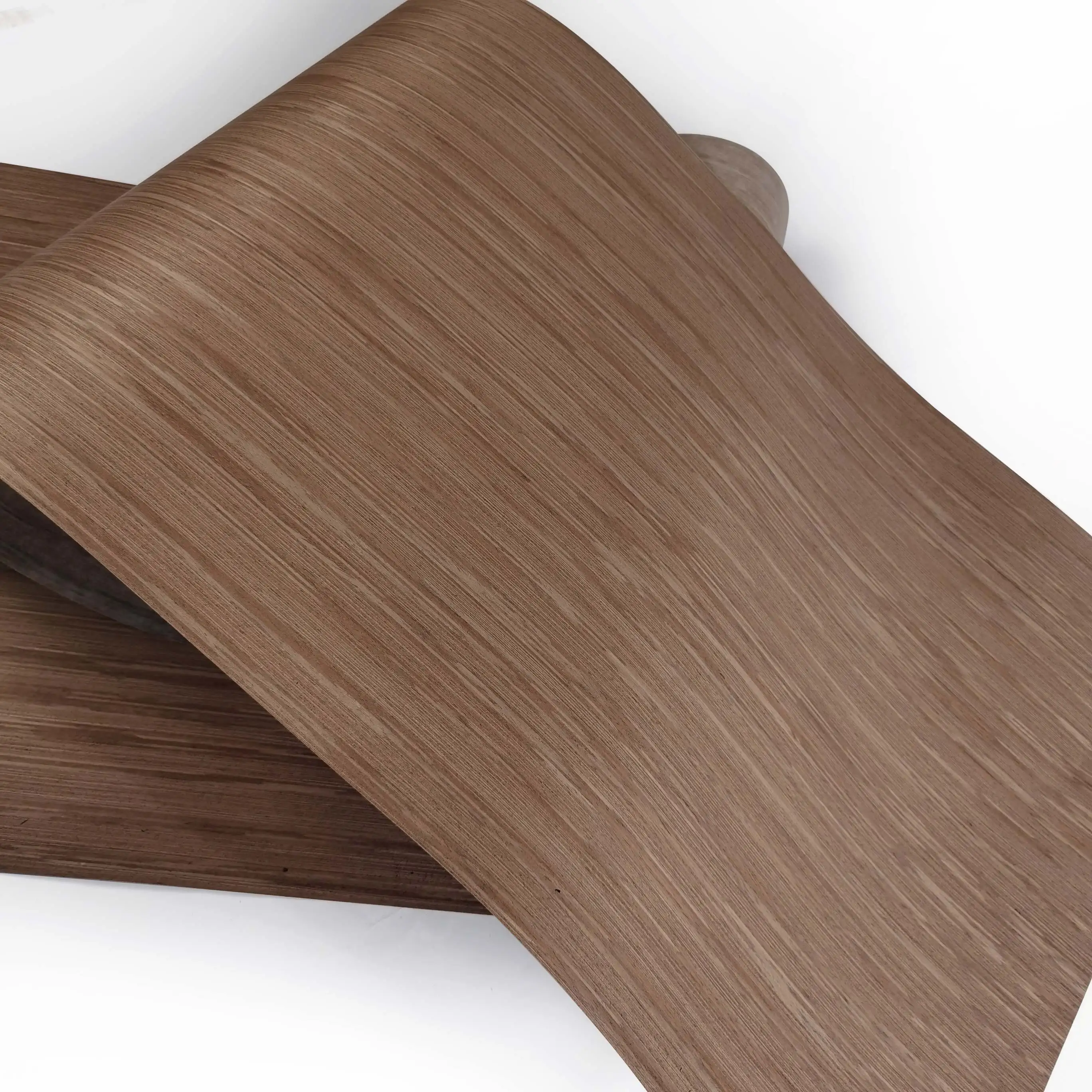 Walnut Wood Veneers Flooring DIY Furniture Natural Material Bedroom Cabinet Table Skin