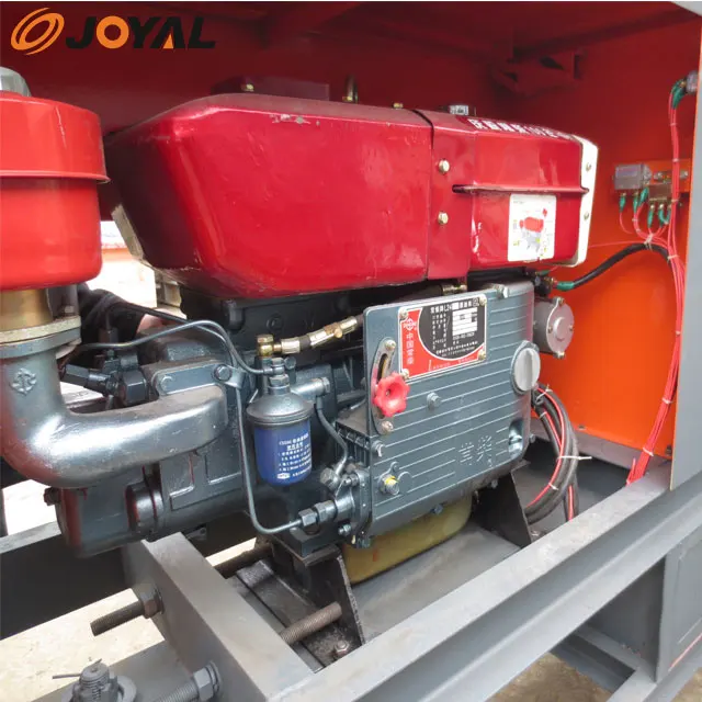 JOYAL Diesel Engine Crusher , mini stone crusher machine price