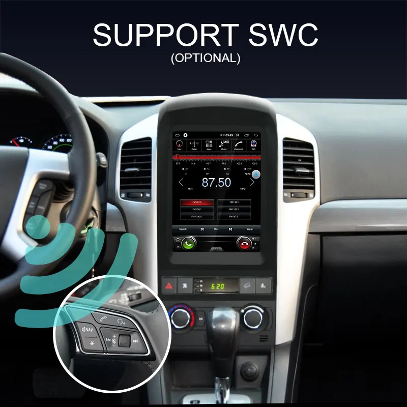 Android13 8+128G car multimedia dvd player for Chevrolet Captiva 2006-2012 radio gps navigation stereo audio system