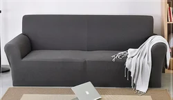 Simple Breeze Three People Seat Stretch Sofa Cover Home Clothing 6 Colors Sofa Cover Wholesale