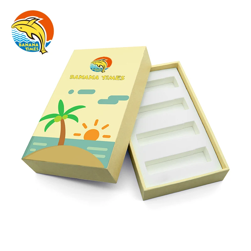 Banana Times Custom printing color carton mailer box cardboard packaging corrugated mailer box