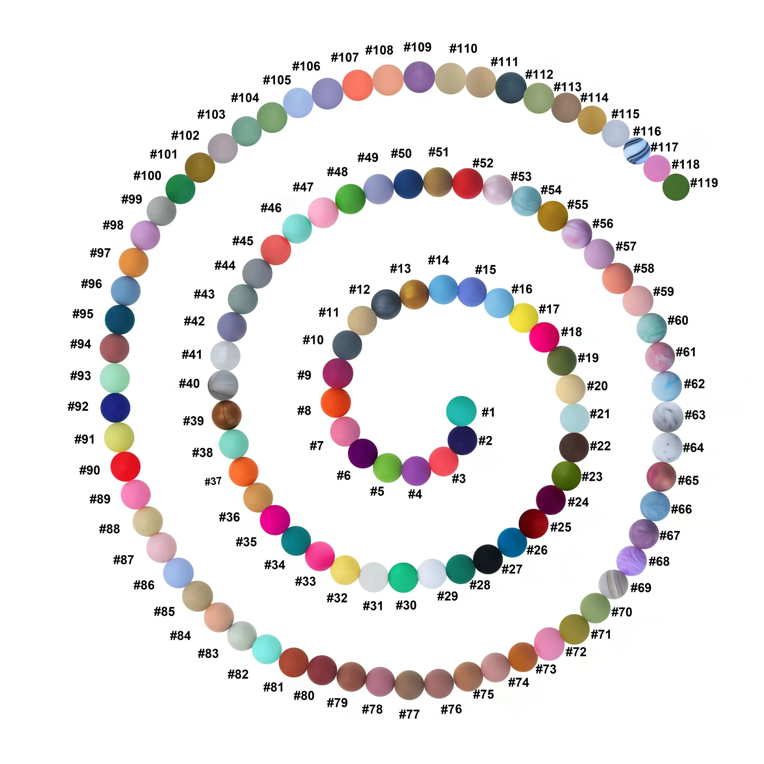 Оптовая продажа, бусины из силикона, 9 мм, 22 мм, 19 мм, 12 мм, 15 мм