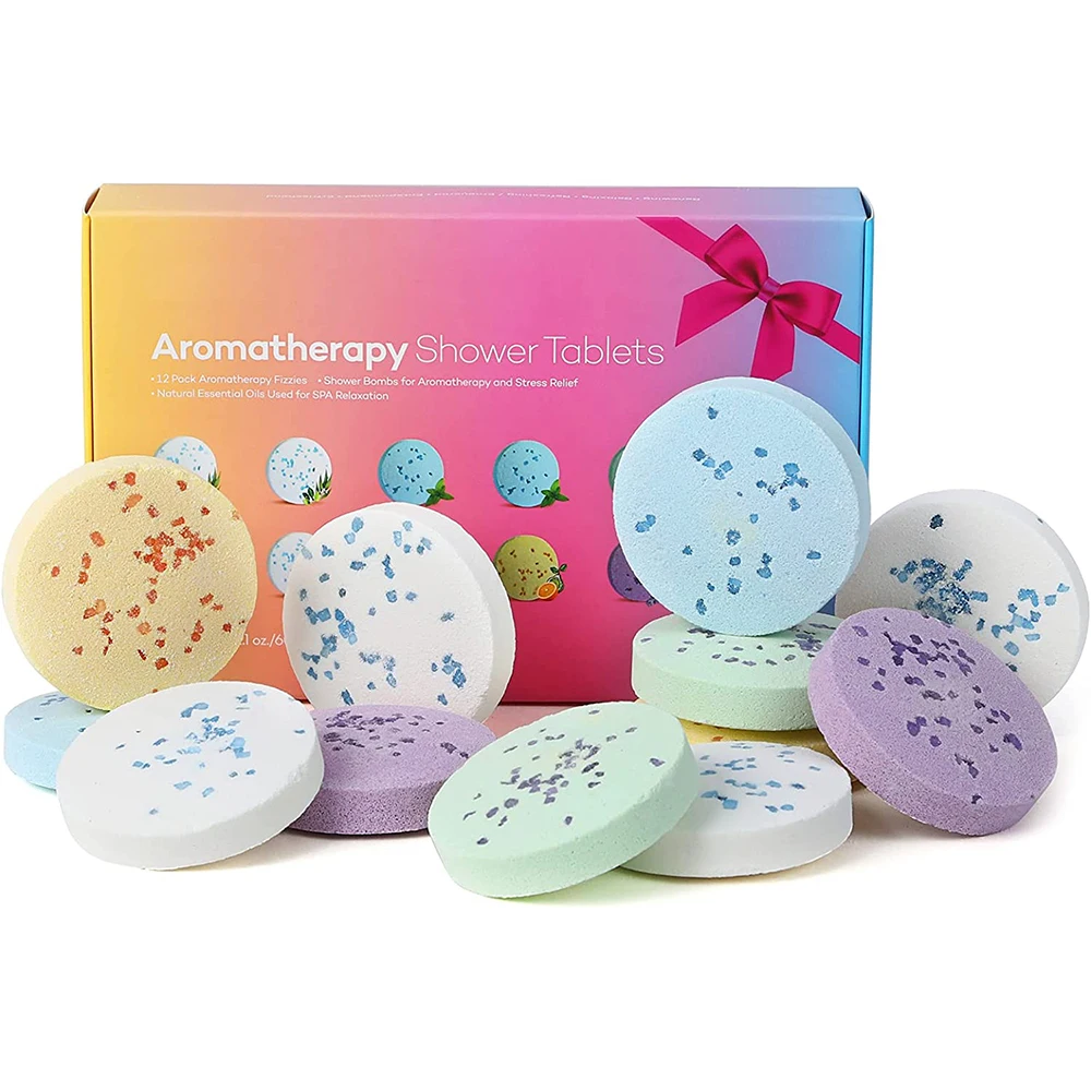 Muran oem wholesale organic natural exclusive private label aromatherapy essential oil eucalyptus lavender shower steamers