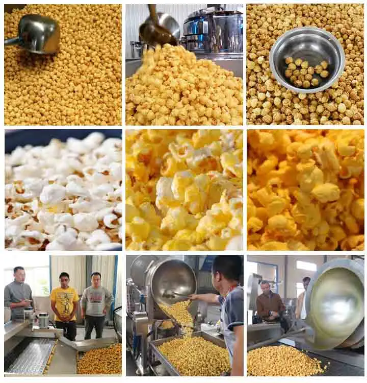 China Wholesale Price Commerical Large Scale Popcorn Machine for
