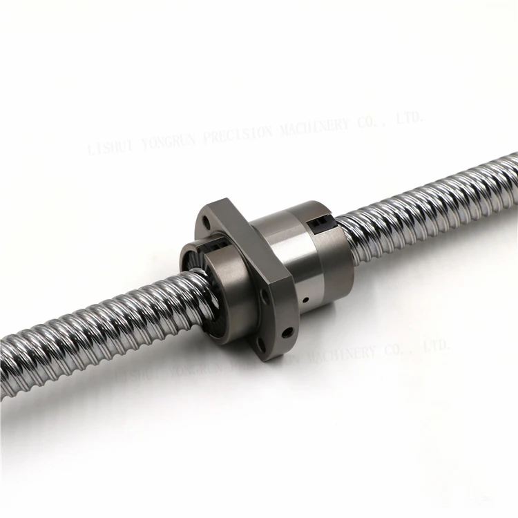 25mm diameter,25 pitch, end cover Return High-Speed  Ball Screw CNC Parts SFY2525 with nut