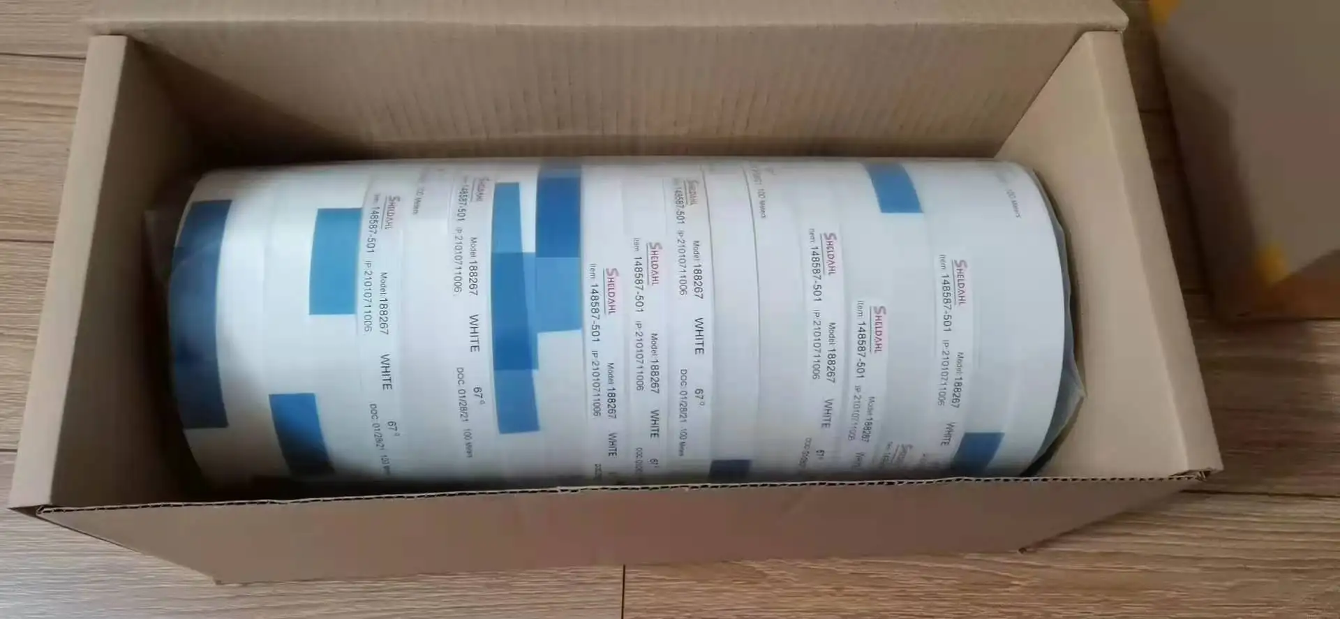 25mm Pearl Abrasive Belt Splicing Tape for Sanding Joint Press