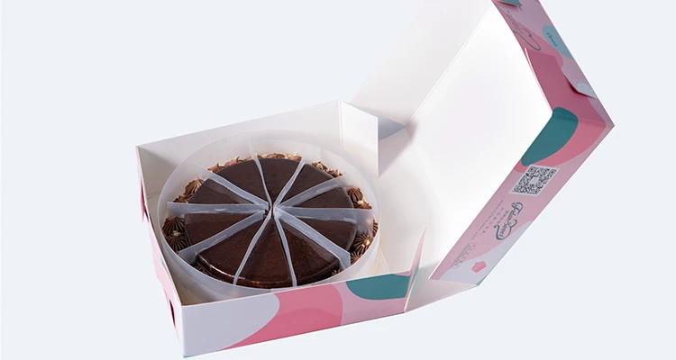 Оптовая продажа сладкий влажный шоколад Fulansweet 8 дюймов с фундуком быстрая доставка