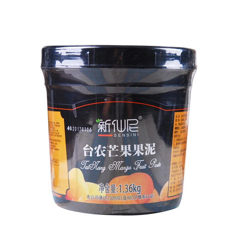 Hot Selling High Quality Fresh Picked Mango jam drink fresh jam for fruit tea