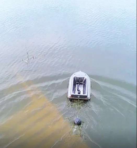 Boatman 200 meters working range echo sounding fish finder 3.5 inch color 2.4GHz sonar fishing tackle fish finder