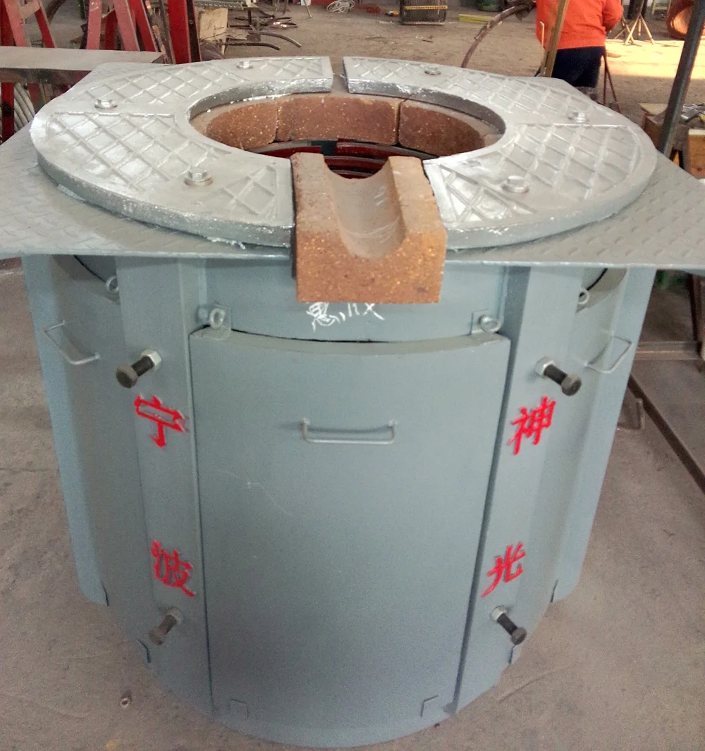 Индукционный редуктор средней частоты, 250 кг, 0,25 т, KGPS, стальная оболочка, промышленная печь для плавления железа, меди, алюминия