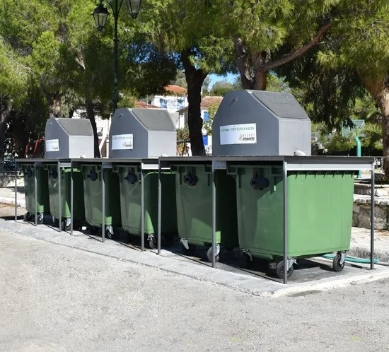 RNKJ brand customised waste trash bins and recycle collector  Underground Collect Garbage Container