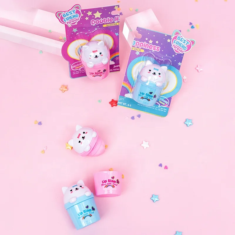 Factory Price Sharing Set Lip Balm Fruit Flavor Lip Mask for Kids Moisturizer Chapstick