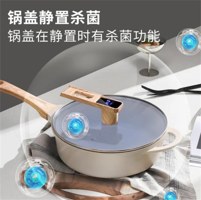 Hot sales Smart Cookware Home Induction Cooker Frying Pan Frying Pan Maifan Stone Non-Stick Pan