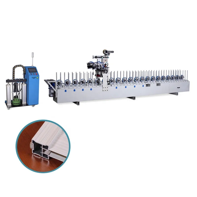 BXW350C hot glue profile automatic wrapping machine
