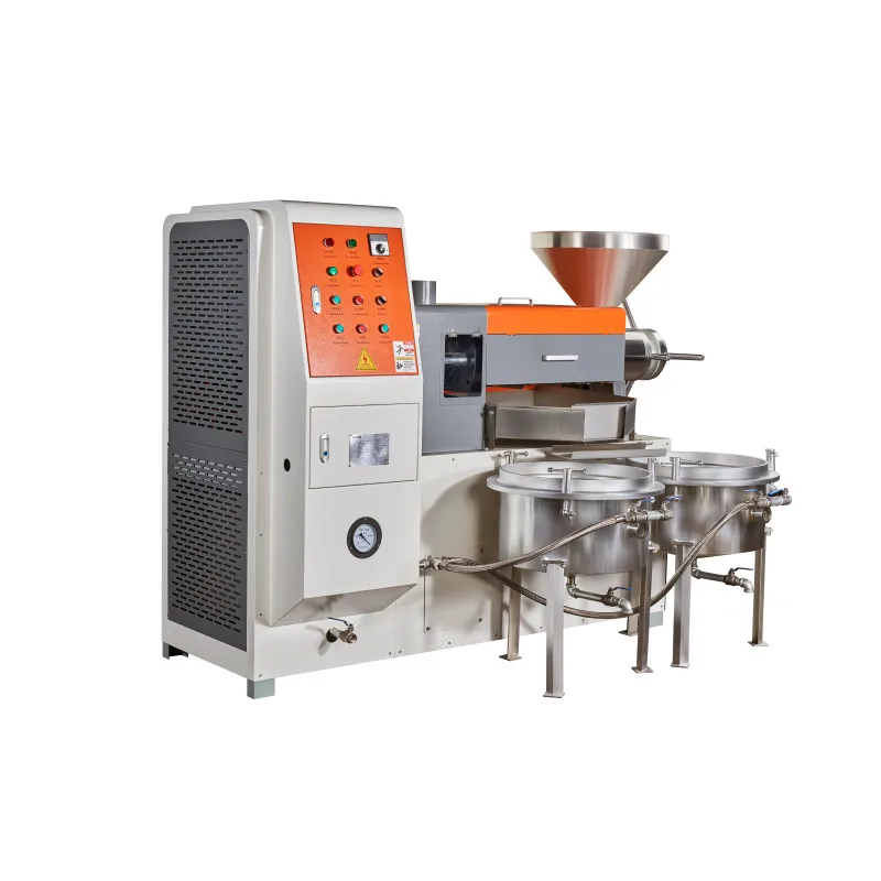 6YL-120 Automatic hot and cold oil press machine can press sesame sunflower seeds and palm oil and other kinds of oilseeds