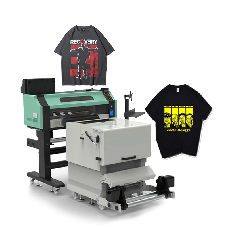 Zhou surame Factory supplier dtf printer printing machine 45 cm double head i3200 i1600 dtf printer