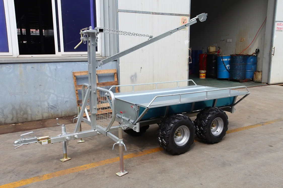 China wholesale crane timber trailer,log loader trailer,log trailer